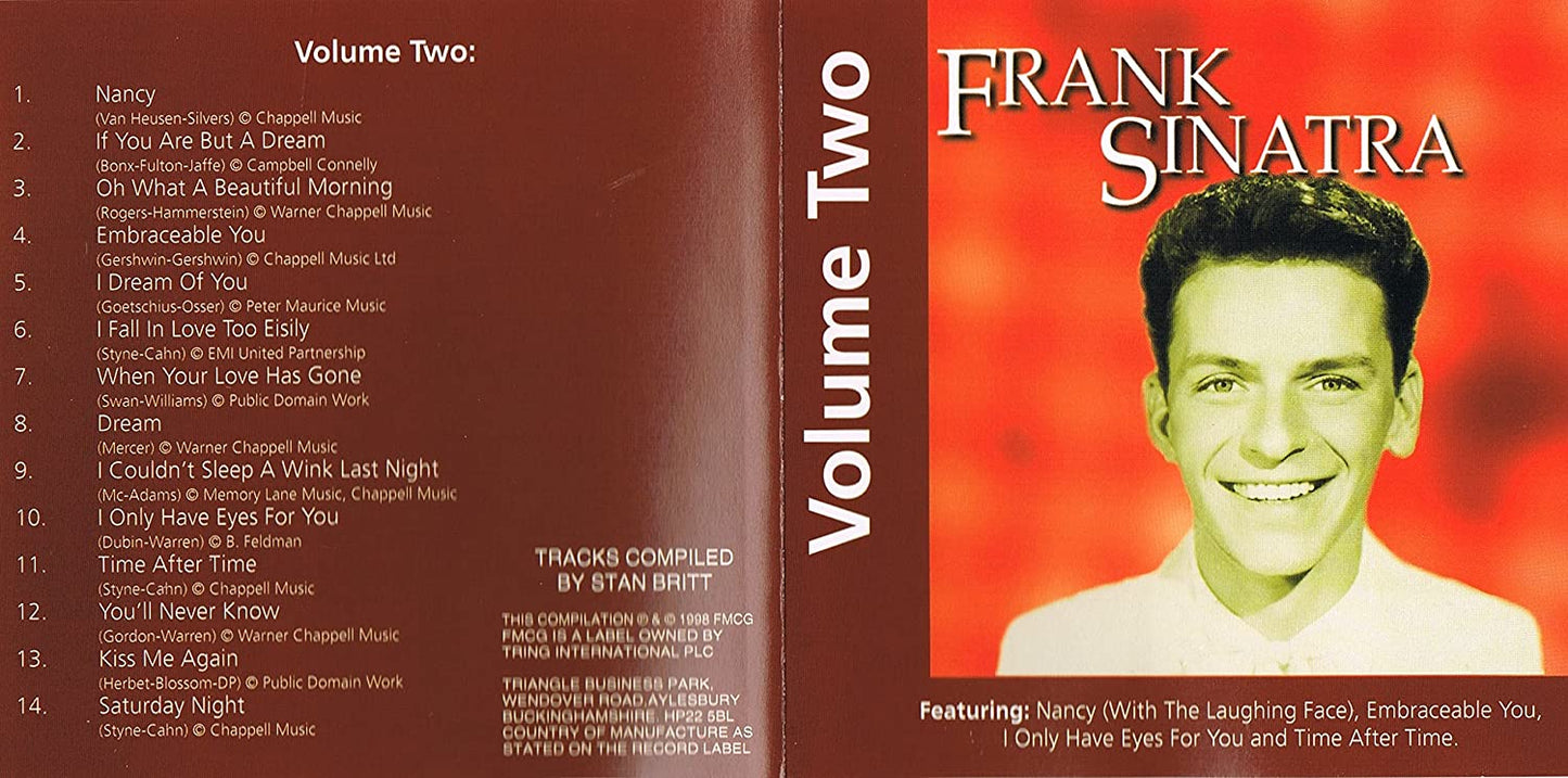 Volume 2 - Frank Sinatra [Audio CD] Frank Sinatra
