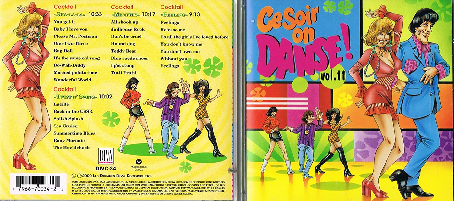 Ce Soir En Danse Vol. 11 [Audio CD] Various Artists (Collections)