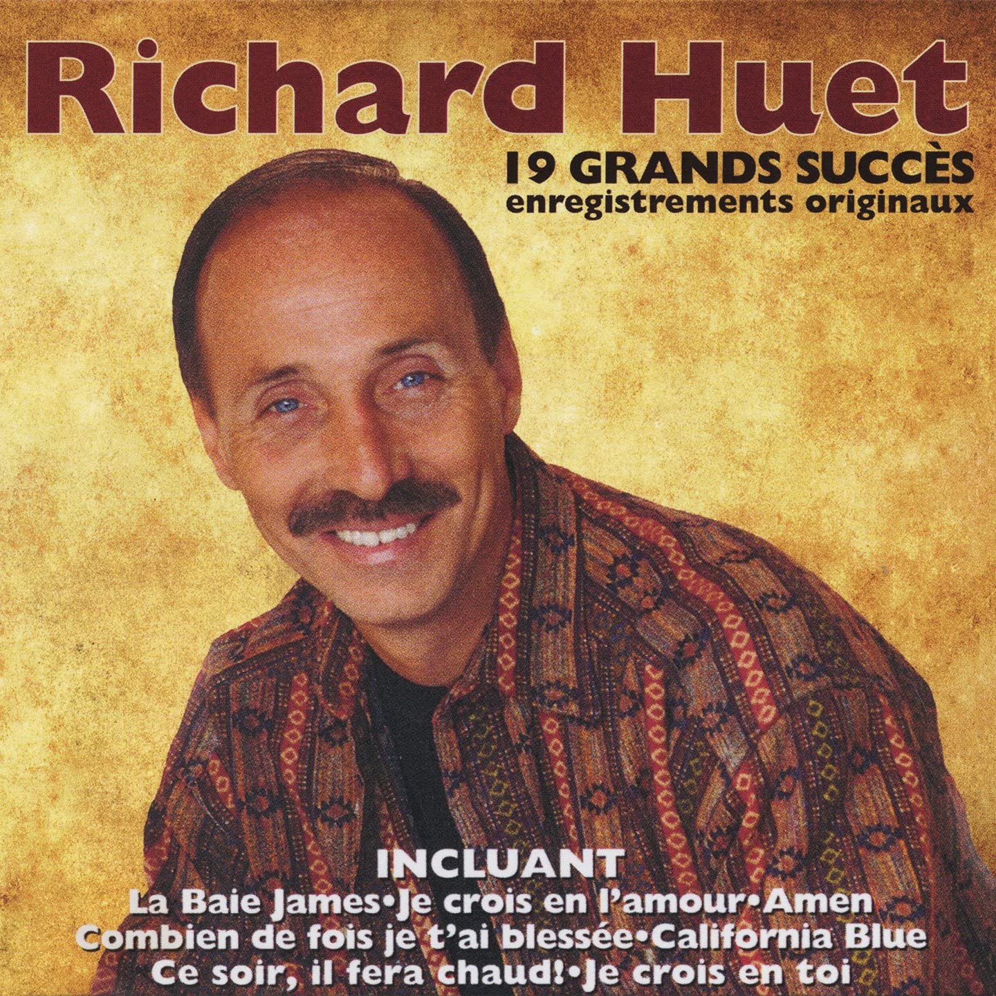 Richard Huet/ 19 Grands Succes [Audio CD] Richard Huet