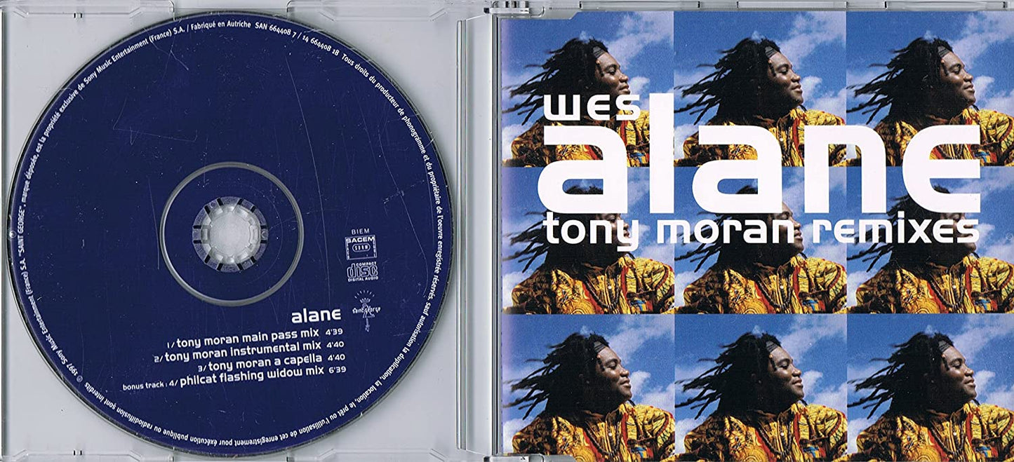 Alane CD SINGLE (Tony Moran Remixes) - WES [Audio CD] Wes