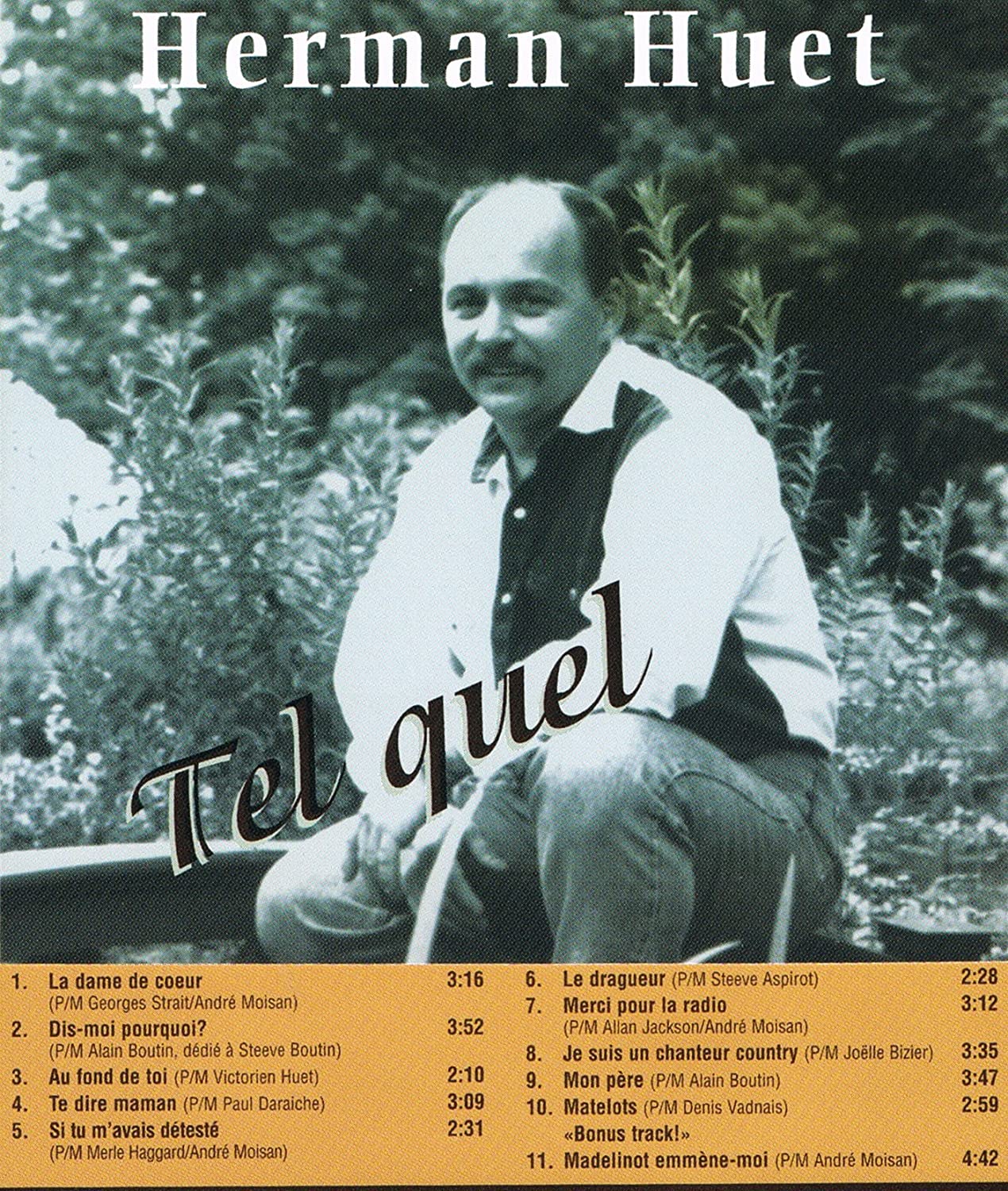 Herman Huet - Tel Quel [Audio CD] Herman Huet