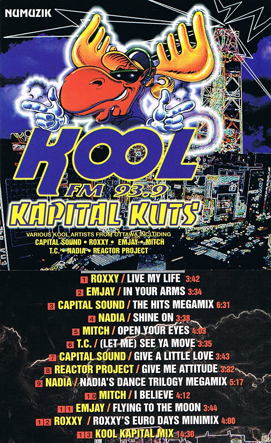 KOOL FM 93.9 - Kapital Kuts (13 Canadian Dance Hits) [Audio CD] Various Artists