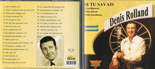 Si Tu Savais [Audio CD] Denis Rolland