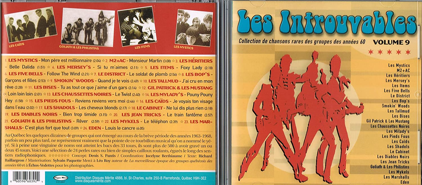 V9 Les Introuvables [Audio CD] Artistes Varies