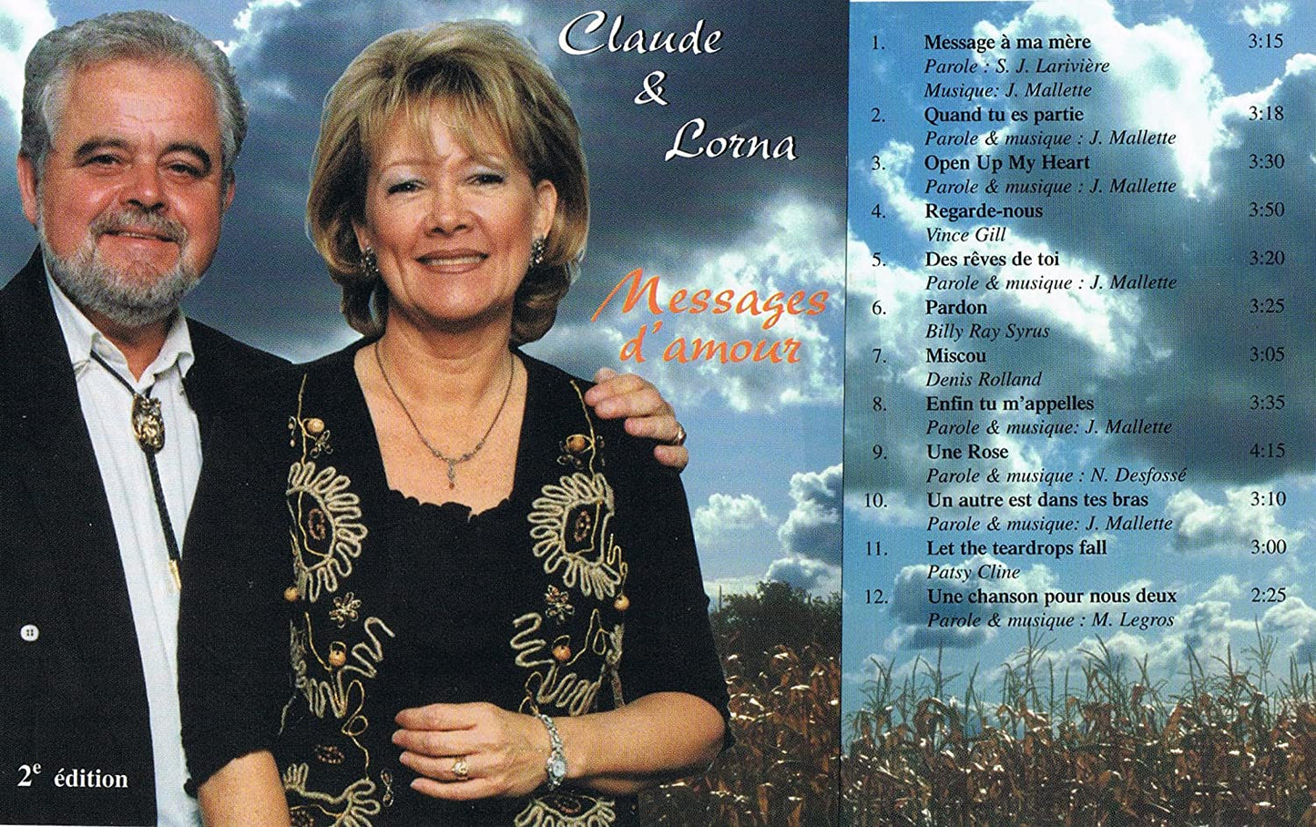 Messages D'amour/ 2ieme Edition [Audio CD] Claude et Lorna