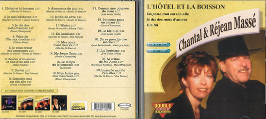 L Hotel Et La Boisson (Frn) [Audio CD] Masse/ Chantal/Masse,Rejean