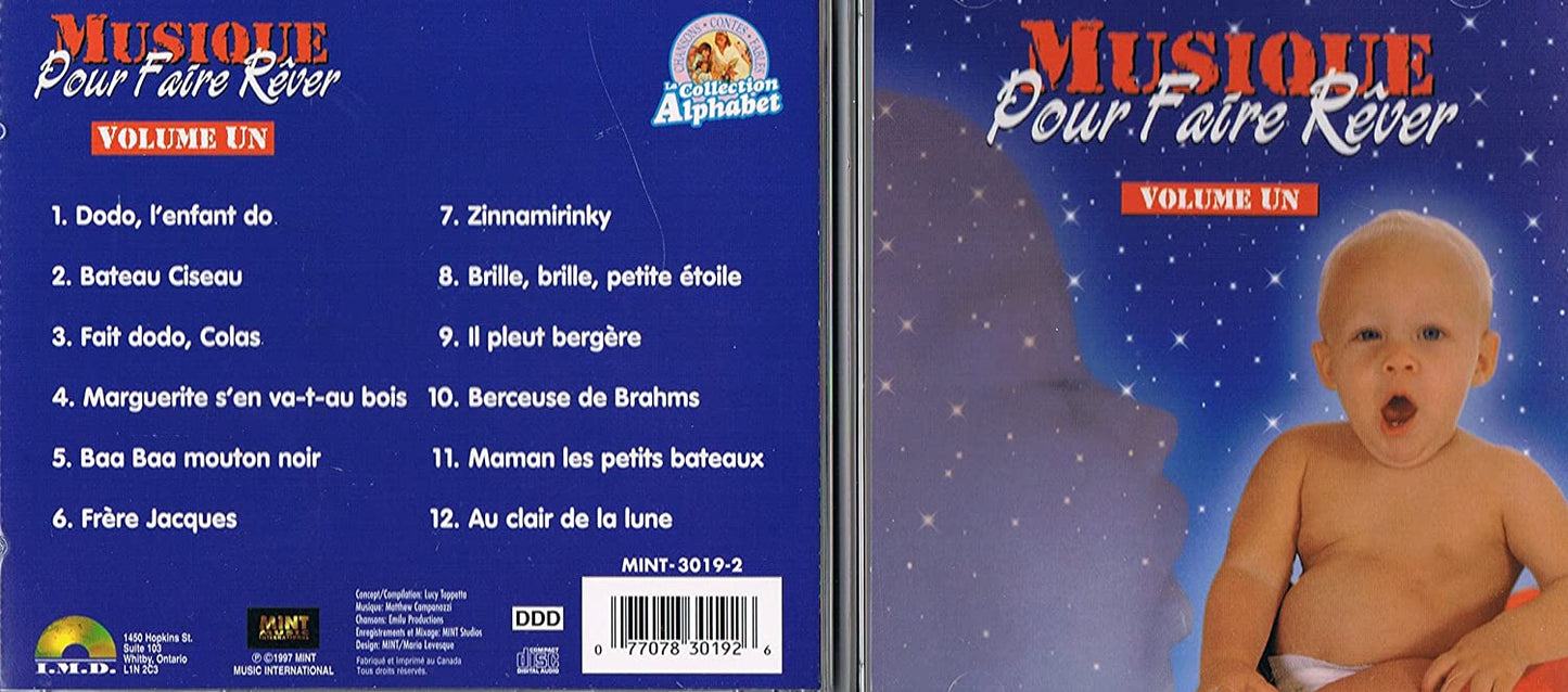 MUSIQUE POUR FAIRE RÊVER/ INSTRUMENTAL - VOLUME 1 [Audio CD] instrumental Musique pour faire Rever