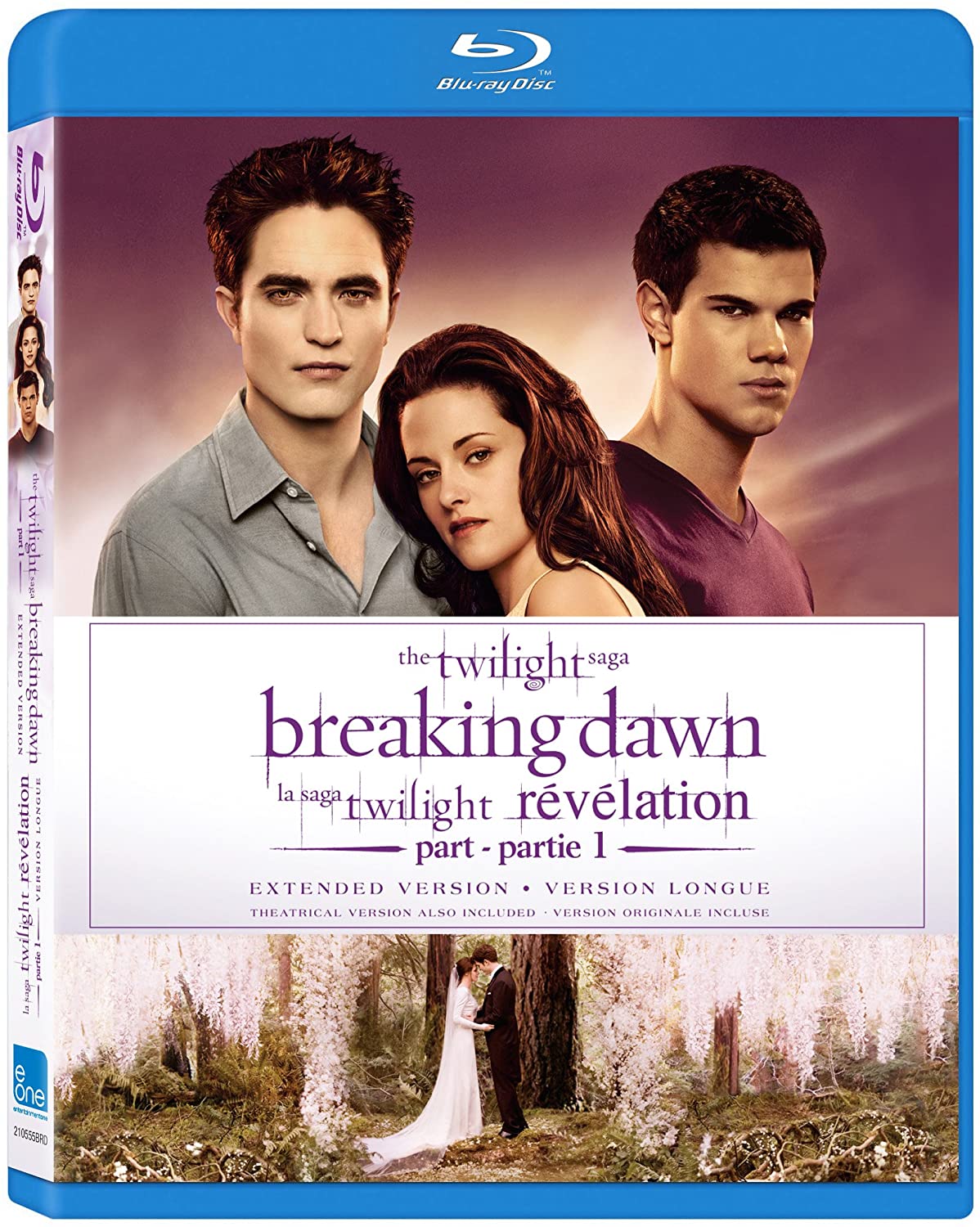 The Twilight Saga: Breaking Dawn - Part 1 (Extended Edition) / La saga Twilight : Révélation - Partie 1 (version longue) [Blu-ray] (Bilingual) [Blu-ray]