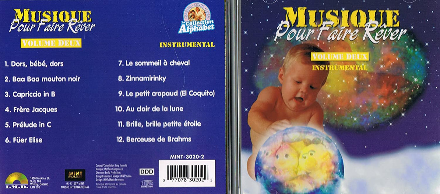 MUSIQUE POUR FAIRE RÊVER/ INSTRUMENTAL - VOLUME 2 (pour Bébé) [Audio CD] Musique pour faire Rever/ instrumental