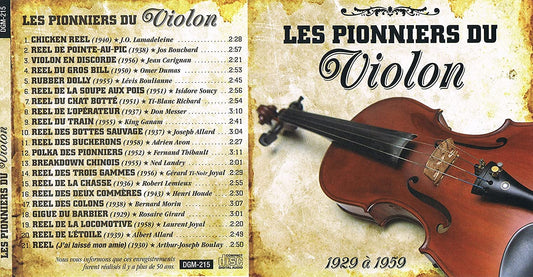 Les Pionniers Du Violon - 1929 à 1959 (DGM PRODUCTION) [Audio CD] Artistes Variés