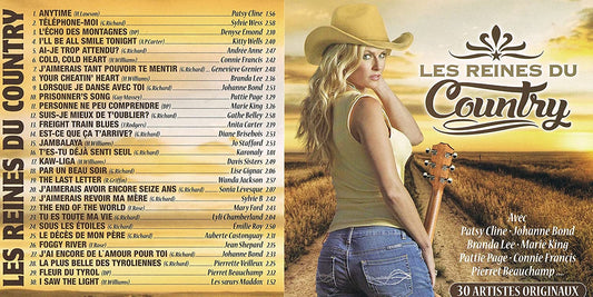 Les Reines Du Country - 30 Artistes Originaux (DGM PRODUCTION) [Audio CD] Artistes Variés