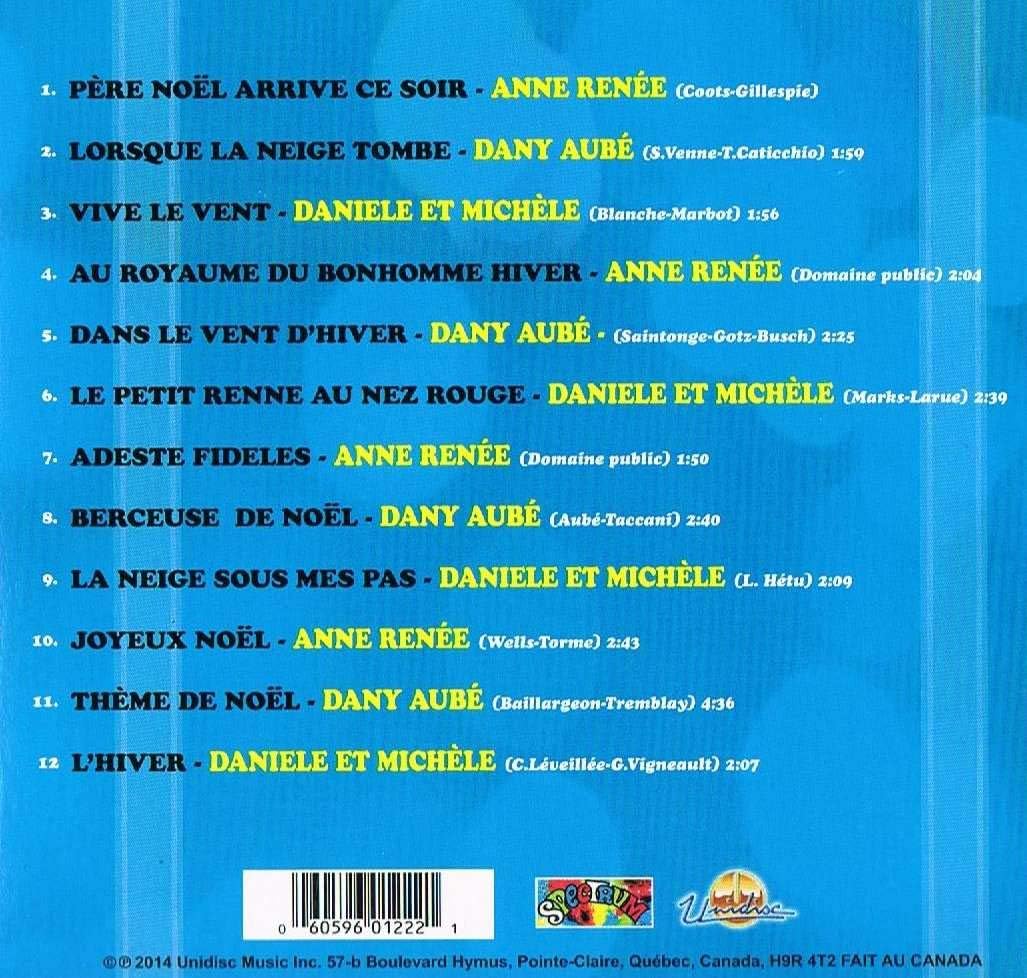 Chantent Noel [Audio CD] Anne Renée,  Dany Aubé, Danièle & Michèle